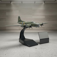 Ready to Display 1/144 Scale B-17 Model Alloy Construction B-17 Warplane Model Authentic Markings fo