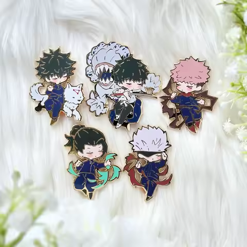 JJK enamel Pin Satoru Gojo Ryomen Sukuna-Geto Suguru-Animation & Comic