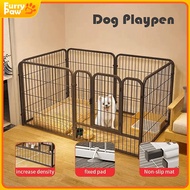 【SG STOCK】Dog Fence Pet Playpen Reinforced Steel Pipe Bite-resistant Dog Playpen