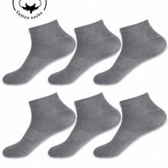 3/6/9 Pairs Women's Cotton Socks, Ankle Socks, Invisible Socks, Gray Socks, Black Socks, White Socks