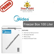 Freezer Chest Midea 100 Liter 100L Box Low Wat HS 131 CNK HS131CNK 