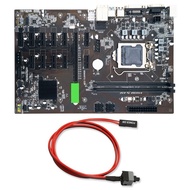 B250แผงวงจรคอมพิวเตอร์12P 12x PCI-E สล็อตของการ์ดจอ LGA สำหรับ Intel 1151 DDR4 16GB Rj45 SATA3.0 VGA สำหรับ BTC Miner Mi