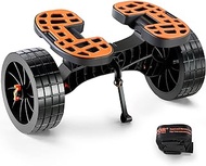 VEVOR Kayak Cart Foldable Kayak Dolly Aluminum Kayak Wheels with 10'' Solid Tires