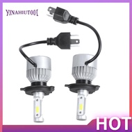 【Yinahiut001】2 x S2 H4 72W 8000LM led Headlight Car Hi/Lo Beam Auto Bulbs 6000K White