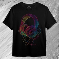 3D DesignWear - Original Premium Distro T-Shirt 3D Cool Headphone V2 - DM0845