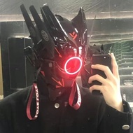 Cyberpunk Mask Trendy cosplay Accessories Unique Dark Mask Role-Playing Robot Metaverse