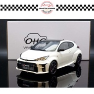 Ottomobile 1/18 Toyota Yaris GR Platinum White Pearl 089 2021