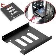 UK 2.5 to 3.5 Inch Hard Drive Mounting Braet Metal SSD HDD Holder Adapter for Home Office Desktop PC