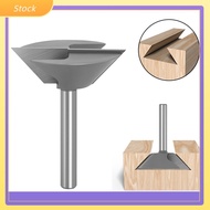 [HOT SALE]8mm Shank Dovetail Joint Bottom Cleaning Router Bit Engraving Bit Milling Cutter