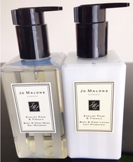 Jo malone English Pear &amp; Freesia Body &amp; Hand Wash/Lotion 250ml กลิ่นหอมติดตรึงบนผิวเปี่ยมด้วยคุณค่าในการบำรุงดูแลผิวให้นุ่มนวล