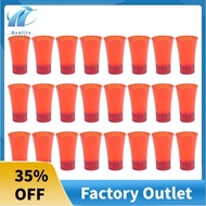 24pcs 30ml Shot Glasses Polystyrene Shot Glasses Multicolored Shot Glasses for Cocktails for Multico