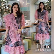TIFANI DRESS LATEST CHRISTMAS DRESS 2026 BATIK DRESS