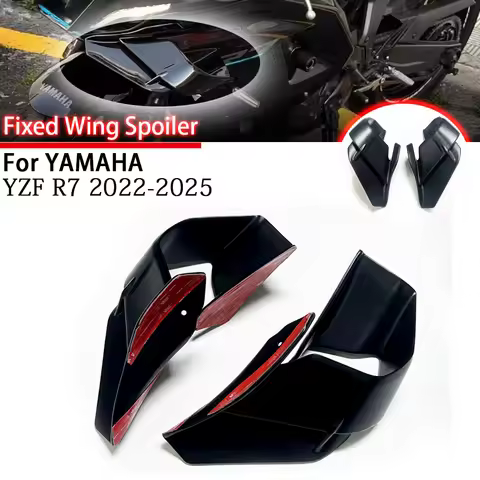 For YAMAHA YZF-R7 YZF R7 2022 2023 2024 2025 Motorcycle Fairing Side Winglet Aerodynamic Wing Deflec