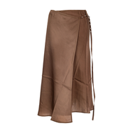 Acne Studios | Elegant Ladys Midi Wrap Skirt