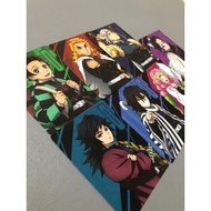 Hashira demon slayer x family mart cards