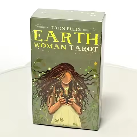 Earth Woman Tarot Deck 10.3*6cm 78 Pcs Tarot Cards Nurture Your Intuition and Celebrate Mother Natur