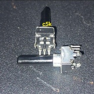 Potentiometer type C mixer gain mono bend legs C5k C 5k C502 502 3pin 3 pin 3p 1