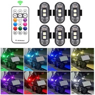 R RGB LED Aviation Strobe Light LED Flashing Position Light Motorcycle Airplane Light Pilot Airplane
