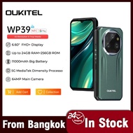 Oukitel Wp39 5g Durable Smartphone 24GB(6+18)+ 256GB 6.60" FHD+64mp Camera 11000mah Mobile Phone And