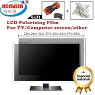 IDV3 Polarizer TV film polarizing 19/29/24/32/37/42/46/47/49/52/55/60inch 0/90 degree LCD LED repair
