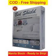 Waterproof Mattress Protector-Cotton Terry, Double (54x75x15 Inches)