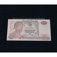 JUALuang kuno kertas Rp 10 jenderal Sudirman tahun 1968 asli duit jadu