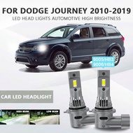 2PCS CANbus For Dodge Journey 2010-2019 2011 2012 2013 2014 2015 LED Headlights 9005 HB3 9006 HB4 Hi