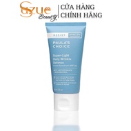 Kem chống nắng đa năng Paula’s Choice SuperLight Daily Wrinkle Defense SPF30 60ml