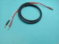 สายลำโพง Canare รุ่น 4S11 ราคาต่อ 1 เส้น Made in Japan ขั้ว Banana PALIC เลือกความยาวได้ รบกวนอานรา