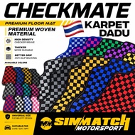 Dadu carpet Thailand Karpet  / Checkmate Dice Carpet Universal Thailand l Proton Perodua Honda Toyot