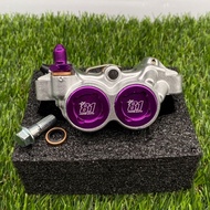 ปั้ม8.1แบบแต่ง พร้อมผ้าเบรค+ตัวหนอน WAVE110i WAVE125 WAVE125i  มี4สีให้เลือกซื้อพร้อมส่ง