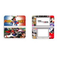 全新 Mario Kart New Nintendo 3DS 保護貼 有趣貼紙 全包主機4面