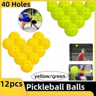 36 40-Hole Pickleball/Pickleball/Pickleball Training Balls/Pickleball Practice Balls 36 biji bola la