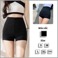 Women's Shorts Shorts Bossy Slim Long Legs V3 Korean Stretch Umi Back Zip Short Pants Women