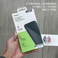 Belkin ScreenForce InvisiGlass Tempered Glass Screen Protector for iP 17 Pro Max / 17 Pro / Air / 17