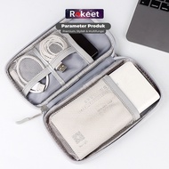 Rokeet Pouch Power Bank Gadget Softcase Travel Organizer Gadget Bag
