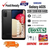 Samsung Galaxy A02S 4GB/64GB | Qualcomm Snapdragon 450 | 5000mAh Fast Charging | Original - Garansi