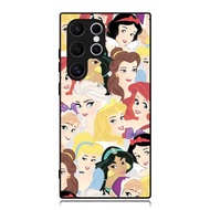 Samsung S25 S24 S23 S22 S21 S20 S10 S9 Ultra Plus Fe Custom Softcase Princess Characters