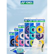 YONEX 3 Grip/Pek Kain AC102 AC102EX 102C Gam Tangan Raket Tenis Badminton Profesional Raket Anti-gel