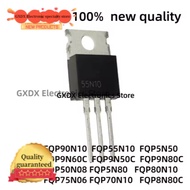 5PCS  FQP70N10 FQP75N06 FQP80N10 FQP8N80C TO220 FQP90N10 FQP55N10 FQP5N50 FQP5N80 FQP50N08 FQP9N50C 