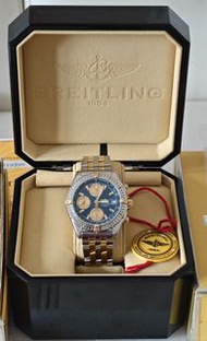 百年靈Breitling B13352  18k金鋼錶