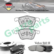 Münster Disc Brake Pad Front Volvo S60 II T4 1.6 T6 3.0 AWD 2010-2015 B4164T B6304T4 2.0T 2010-2011 