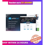 Unlimhost - Web Hosting  Internet Technology Wordpress Theme