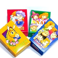 TRADITIONAL FAMILY CARD GAME / PERMAINAN KAD TRADISIONAL - (HAPPY FAMILY / DONKEY / OLD MAID / SNAP 
