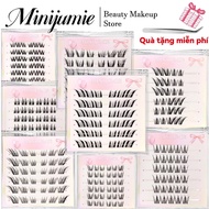 FAKE lashes WITHOUT NATURAL GLUE Minijumie old lashes with glue