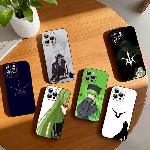 Code G-Geass L-Lelouch of the R-Rebellion Phone Case For iPhone 17, 16,15,14,13,12,11 Plus,Pro Max, 