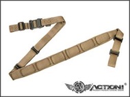 【Action!】售完）美國MAGPUL真品 - MS1 Padded Sling 肩墊型 雙點槍背帶（狼棕色）沙