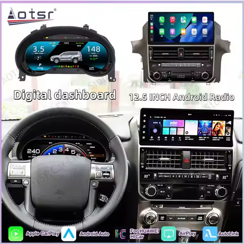 For Lexus GX GX400 GX460 2010~2021 Multimedia Receiver Android GPS Intelligent Navigation Car Radio 