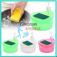 DISHWASHING SOAP DISPENSER 2-in-1 DISHWASHING SOAP DISPENSER ROUND DISHWASHING SOAP DISPENSER SOAP P