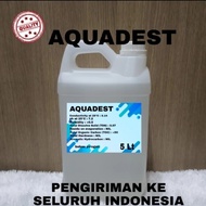 Aquadest ( Air suling / Air murni) 
